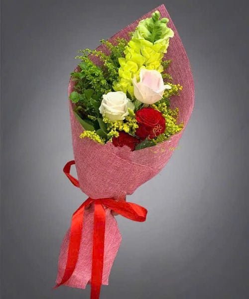 Hoa Bó Dài: Bó Hoa Khen Thưởng - HBD123