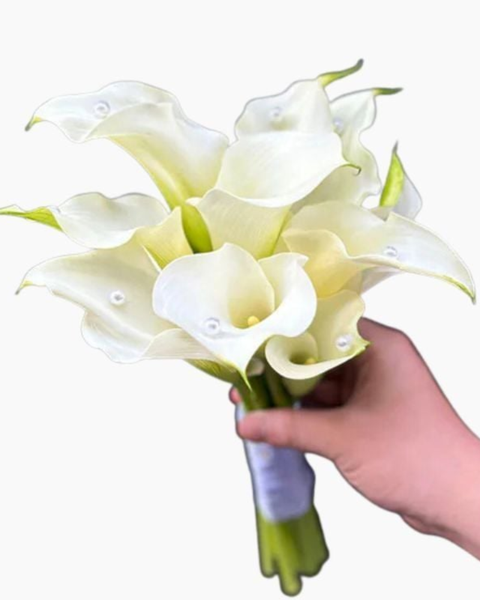 Hoa Cưới: Bó Hoa Cưới Cầm Tay Beautiful In White - HC51 | Flosa