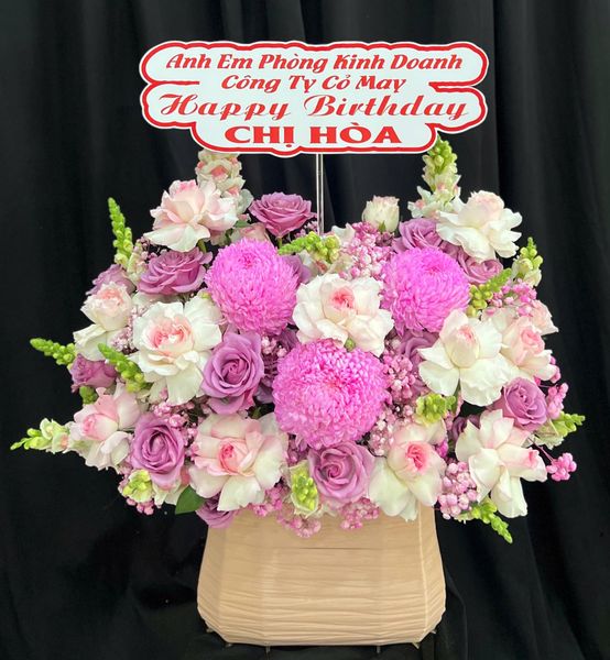 Hộp Hoa Tươi: Hoa Hộp Hồng Ngọc Kiều Diễm - HH190