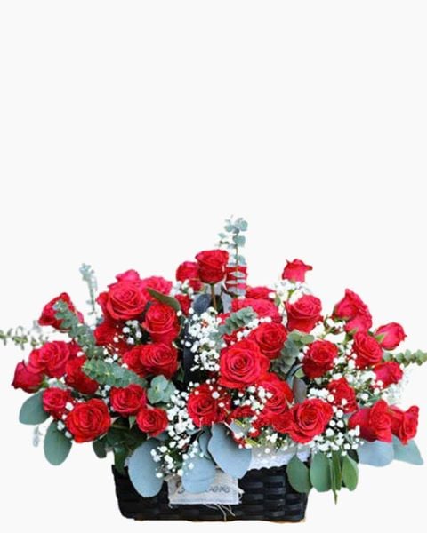 Giỏ Hoa Để Bàn Phát Tài - HG41