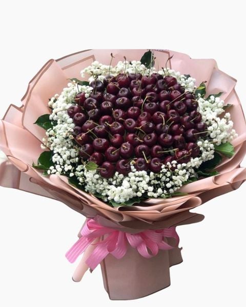 Hoa Trái Cây: Bó Hoa Cherry Mix Flower - TC31