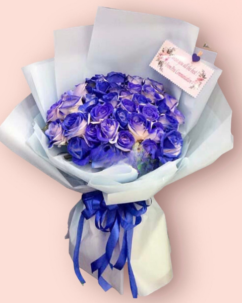  Bó Hoa Hồng Xanh - HBD132 