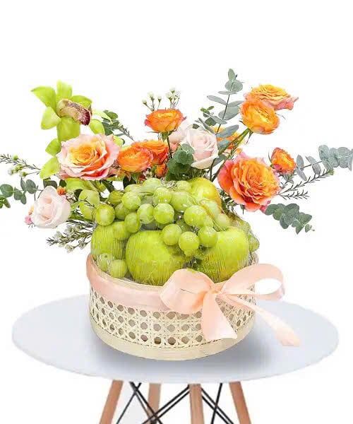 Giỏ Trái Cây: Giỏ Trái Cây Khai Trương Khởi Đầu Tươi Mát - GTC148