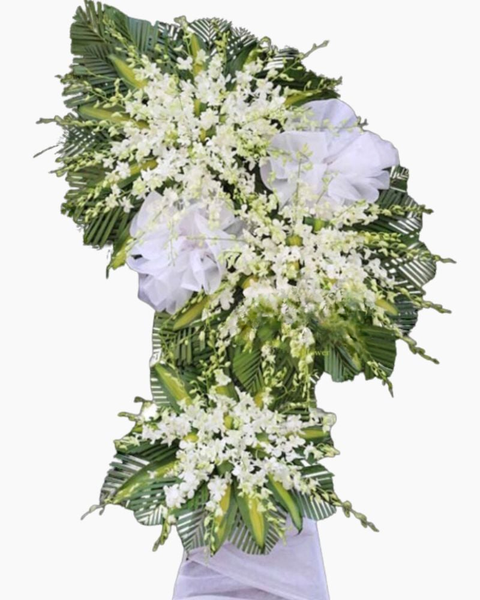 Vòng Hoa Tang Lễ: Vĩnh Hằng - HTL21- Vòng Hoa Đám Tang