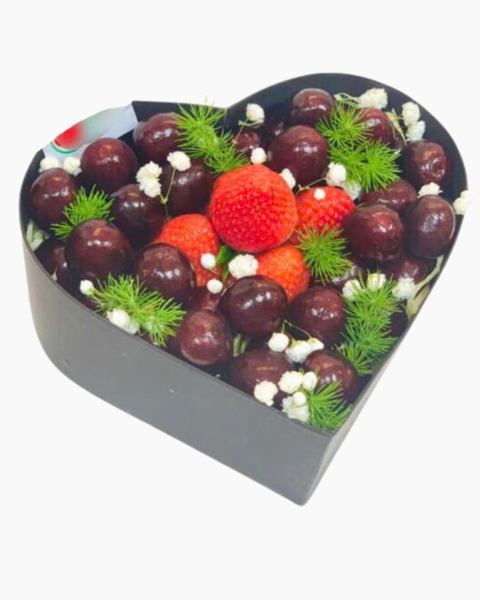 Hoa Trái Cây: Hộp Hoa Tặng Valentine's - TC18 | Flosa