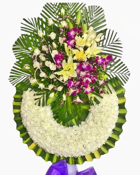 Vòng Hoa Tang Lễ: Thiên Thu - HTL103 - Vòng Hoa Đám Tang