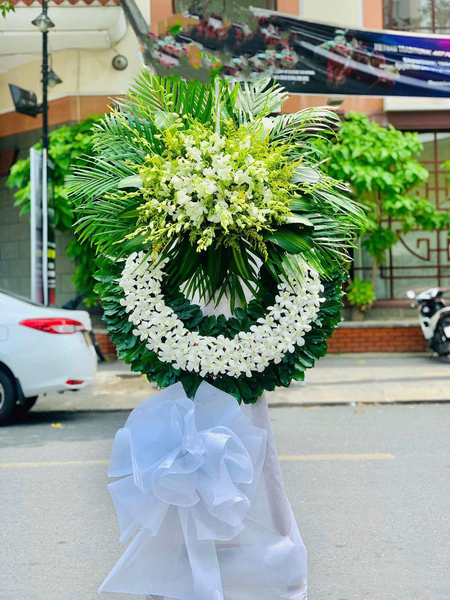 Vòng Hoa Tang Lễ: Phân Ưu - HTLDN04 - Vòng Hoa Đám Tang