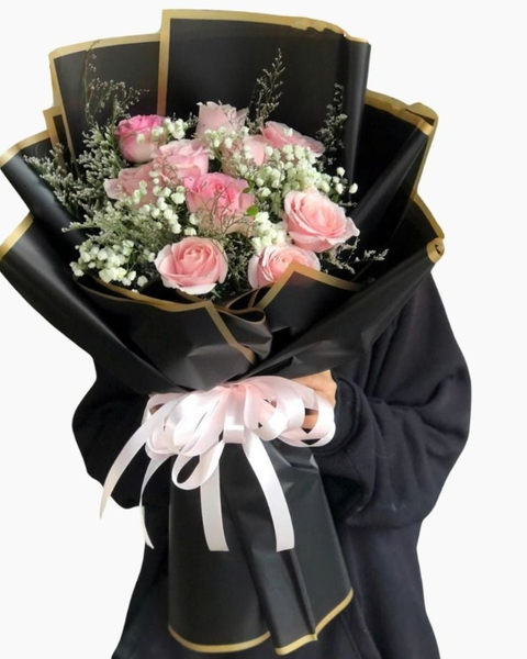  Bó Hoa Hồng Đỏ 10 Hoa - HBD249 - Hoa Sinh Nhật 