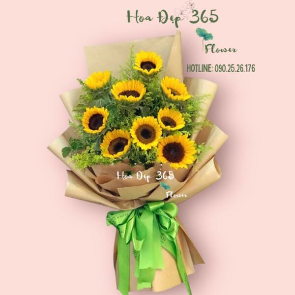 Bó Hoa Hướng Dương