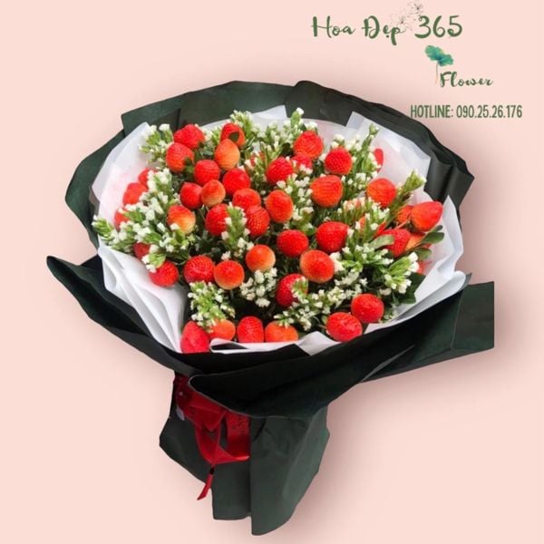 Bó hoa 20/10 có tên Tình Yêu Ngọt Ngào - TC33