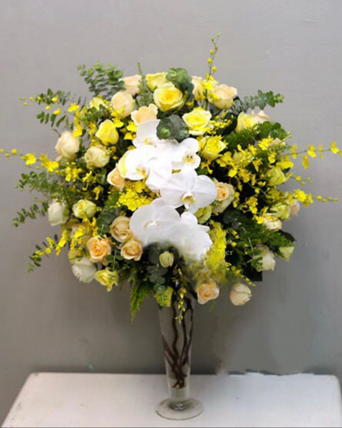 Hoa Cắm Bình: Bình Hoa Pretty Stars - HCB08 - Hoa 20/11 Lời Cảm Ơn Sâu Sắc | Flosa