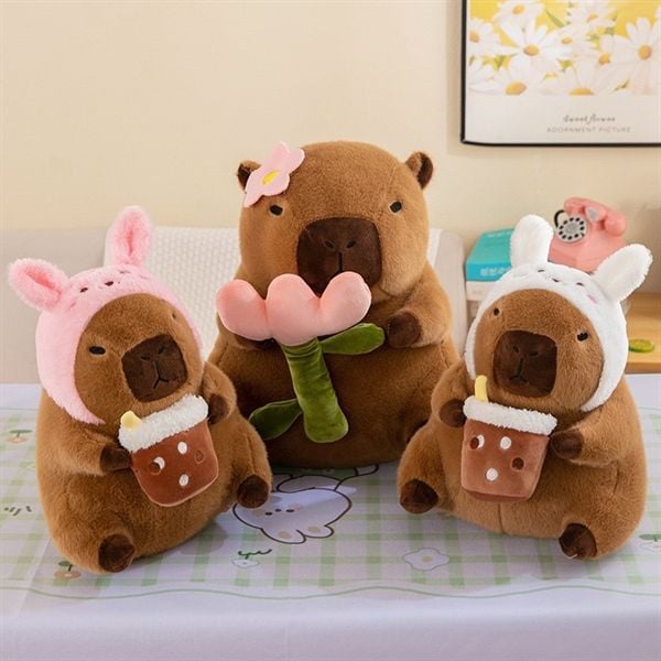 Tặng gấu bông Capybara siêu dễ thương, đáng yêu ngày 20/10 cho người yêu