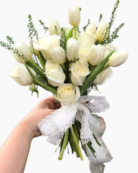  Bó Hoa Cưới Cầm Tay Cô Dâu Điệu Ngọt Ngào - HC58 
