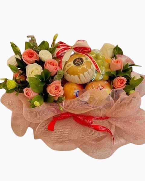 Giỏ Trái Cây: Giỏ Trái Cây Tặng 8/3 - GTC107 | Flosa