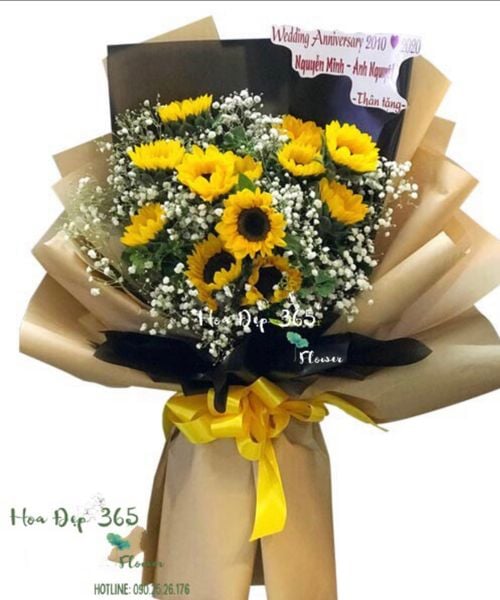 Bó Hoa Hướng Dương