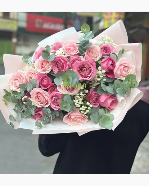 Hoa Bó Dài: Bó Hoa Tình Nồng - HBD310