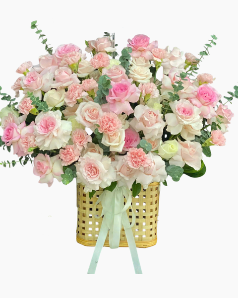 Giỏ Hoa Khai Trương: Giỏ Hoa Dịu Dàng - HG84