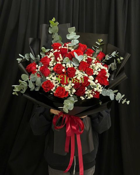 Hoa Bó Dài: Bó Hoa Mật Ngọt Đầu Môi-HBD311
