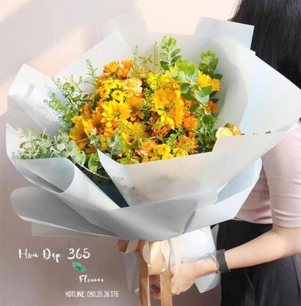 Bó Hoa Đồng Tiền