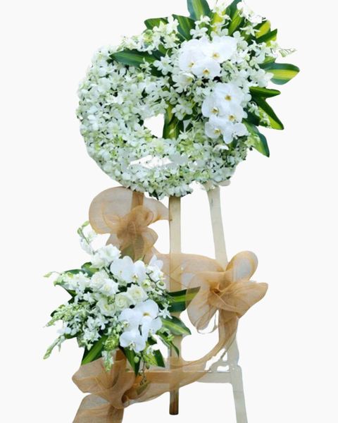 Vòng Hoa Tang Lễ: Vòng Hoa Đám Tang Hồi Ức - HTL20