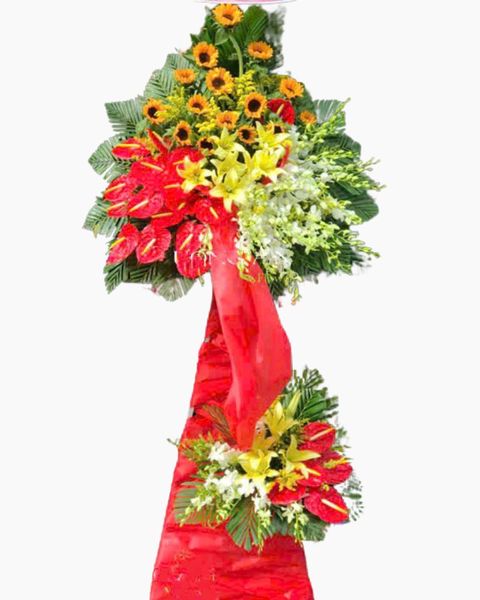 Hoa Chúc Mừng: Lẵng Hoa Vạn Sự Như Ý - HCM17
