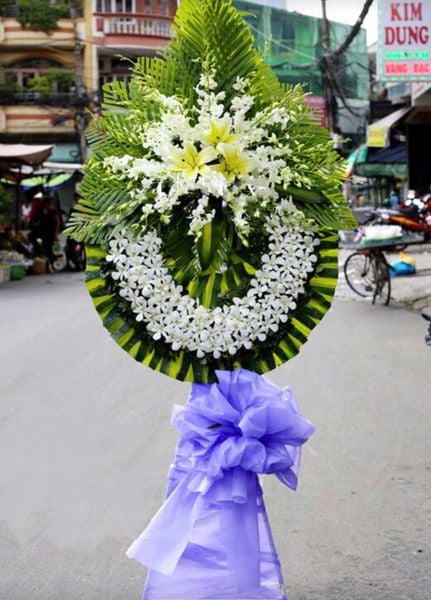  Vòng Hoa Đám Tang Luyến Tiếc - HTL38 