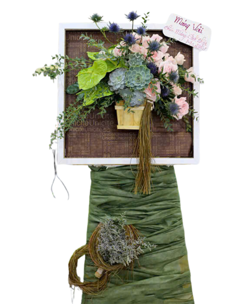 Tranh Hoa Tươi: Kệ Hoa Good Luck - TH20