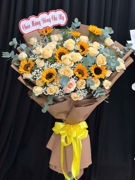 Hoa Bó Dài: Bó Hoa Duyên Dáng - HBD365