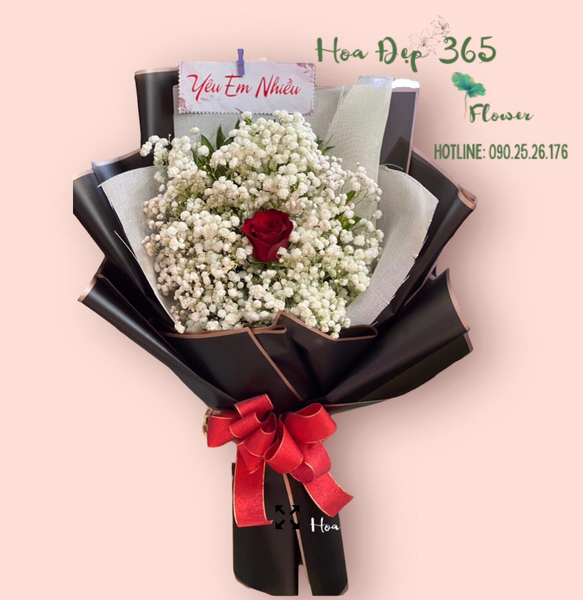 Mẫu hoa quà tặng Valentine cho bạn gái