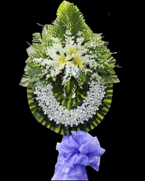 Hoa Chia Buồn: Luyến Tiếc - HTL48 - Vòng Hoa Tang Lễ | Flosa