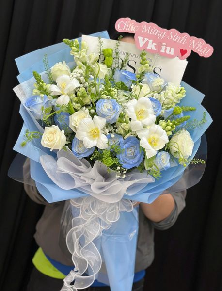  Bó Hoa Nắng Trên Mây Trắng - 20/10 - HBD287 