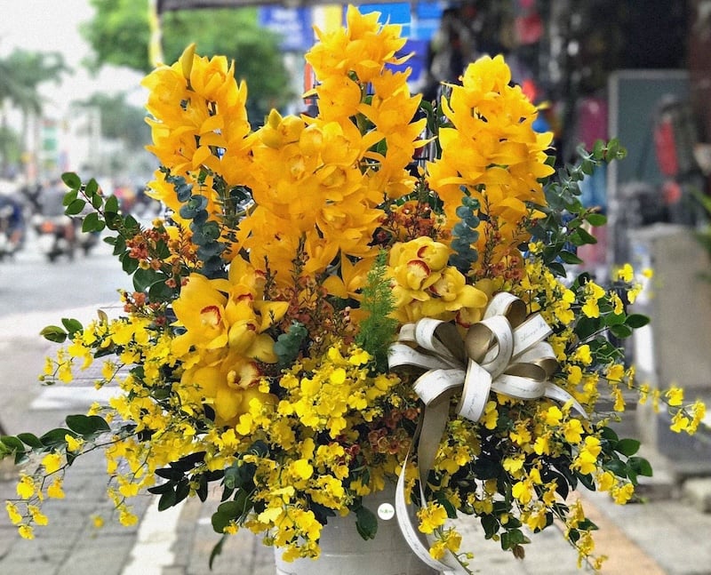 Hãy chọn loại lan có màu sắc và hình dáng phù hợp với phong cách bạn muốn.