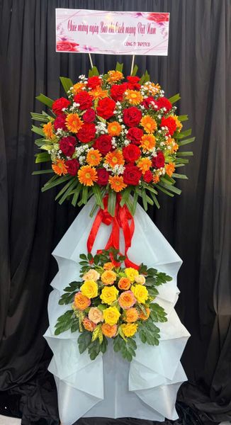Hoa Khai Trương: Kệ Hoa Khai Trương Điệu Valse Mùa Xuân - HCM56
