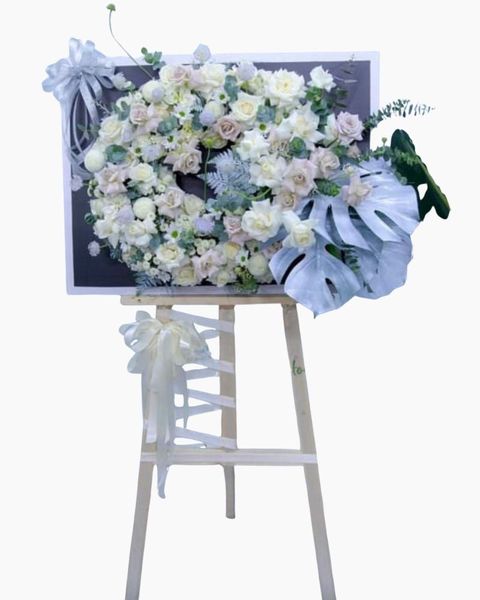 Vòng Hoa Tang Lễ: Hư Vô - HTL107 - Vòng Hoa Đám Tang