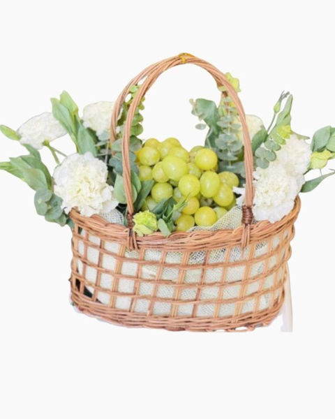  Giỏ Nho Mix Trái Cây Tặng Bạn Gái - GTC119 - Điện Hoa 