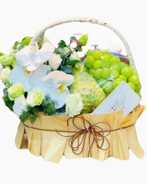 Giỏ Trái Cây: Giỏ Trái Cây Tặng Mẹ - GTC105 - Quà Tặng Mẹ | Flosa