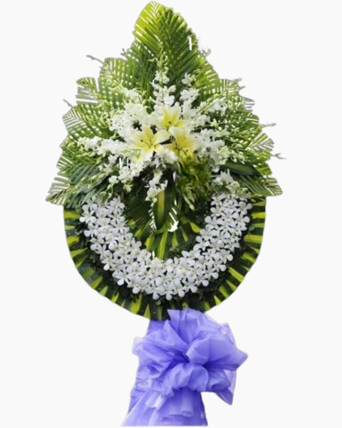 Hoa Chia Buồn: Luyến Tiếc - HTL48 - Vòng Hoa Tang Lễ | Flosa