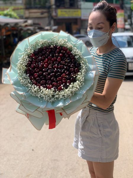 Hoa Trái Cây: Bó Hoa Cherry - TC13