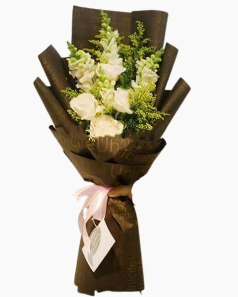 Hoa Bó Dài: Bó Hoa Lời Chúc Thanh Cao - HBD43