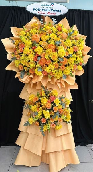 Hoa Chúc Mừng: Kệ Hoa Vũ Điệu Ánh Dương - HCM148