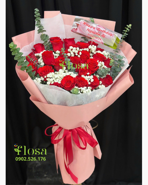 Hoa Bó Dài: Bó Hoa Yêu Kiều - HBD318