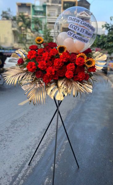  Kệ Hoa Khai Trương Bong Bóng - HCM50 