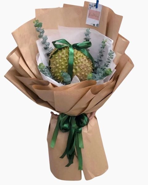 Hoa Trái Cây: Bó Hoa Mix Với Sầu Riêng tặng sinh nhật độc lạ - TC49