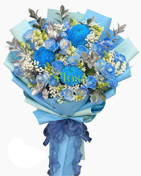 Hoa Bó Dài: Bó Hoa Sky  - HBD320