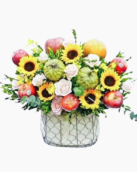 Giỏ Trái Cây: Giỏ Trái Cây Khai Trương Lộc Phát An Khang - GTC145