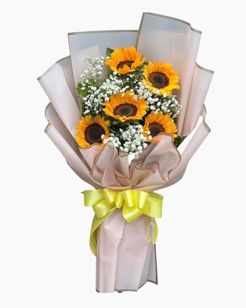 Hoa Bó Dài: Bó Hoa Tốt Nghiệp Thành Công - HBD243
