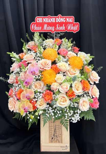Hộp Hoa Tươi: Hộp Hoa Kiêu Kì - HH171 | Flosa