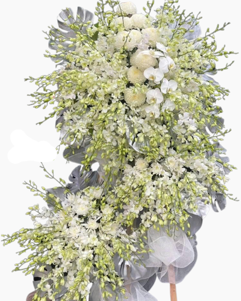 Hoa Chia Buồn: Suối Hoa Tiễn Biệt - HTL157 | Flosa