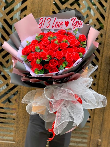  Hoa Hồng Sáp Thơm Sinh Nhật - Tình Yêu Viên Mãn - HST17 
