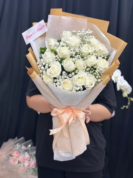  Bó Hoa Tinh Khôi Yêu Thương - HBD353 